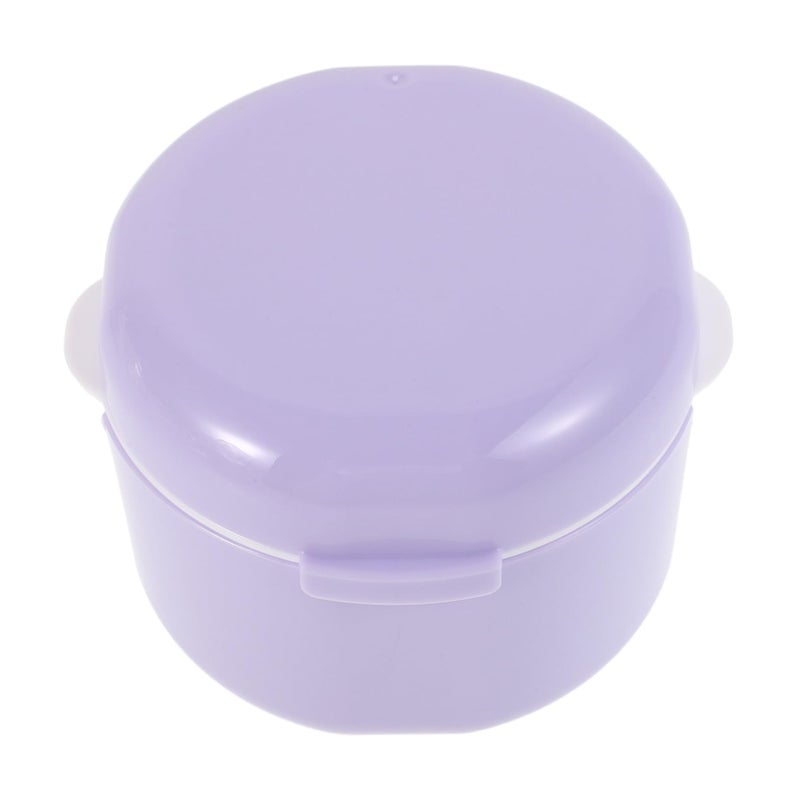 Denture Case Storage Box Retainer Case for Travel Home Use Durable Braces Protector - Image 2