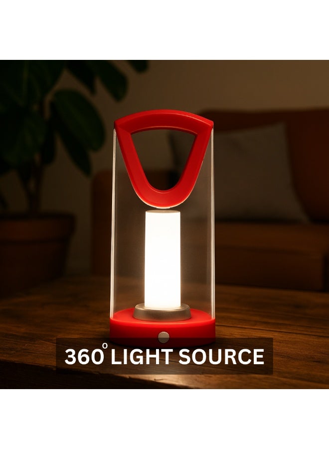 Ogera فانوس LED قابل لإعادة الشحن - 54 LED ساطع للغاية، 7 ساعات عمل | مثالي للتخييم والمشي في الطبيعة والاستخدام الطارئ | وظيفة التعتيم، بطارية طويلة الأمد - Image 4