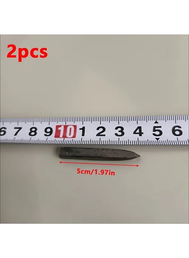 Long Body Cast Steel Wedge Locking Plugs Forged Axle Hammer Inserts Durable - Image 1