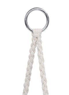 Living Swing Chair Outdoor Cotton Rope Tassel Indoor Macrame Swing Fashion Hammock Dormitory Round .  - Image 4