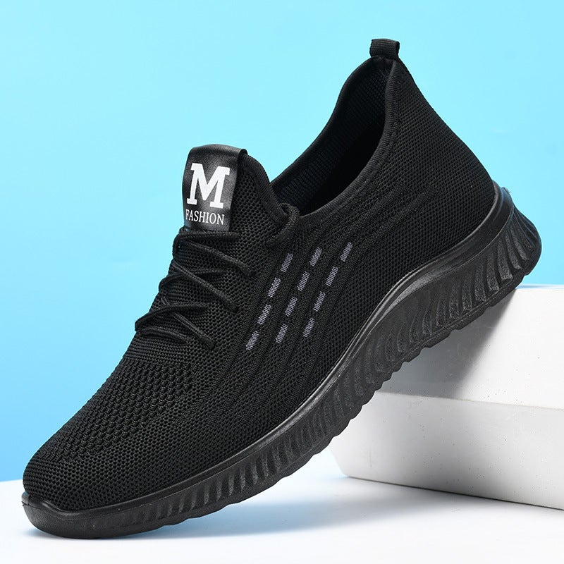 Chef'S Shoes For Men, Anti-Odor, Anti-Slip, Work Shoes For Men, Soft-Soled Casual Shoes For Men Who Stand For A Long Time Without Getting Tired, Old Beijing Cloth Shoes For Men - Image 2