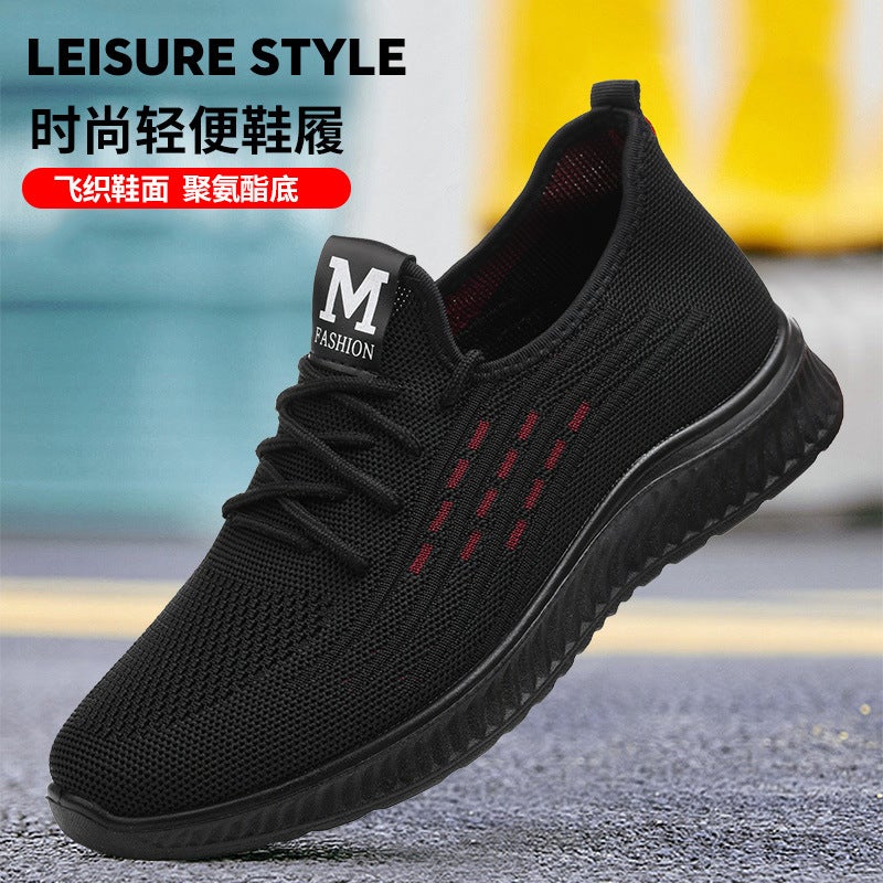 Chef'S Shoes For Men, Anti-Odor, Anti-Slip, Work Shoes For Men, Soft-Soled Casual Shoes For Men Who Stand For A Long Time Without Getting Tired, Old Beijing Cloth Shoes For Men - Image 3