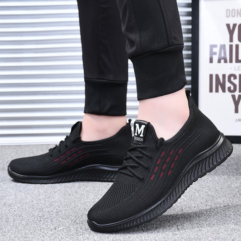 Chef'S Shoes For Men, Anti-Odor, Anti-Slip, Work Shoes For Men, Soft-Soled Casual Shoes For Men Who Stand For A Long Time Without Getting Tired, Old Beijing Cloth Shoes For Men - Image 4