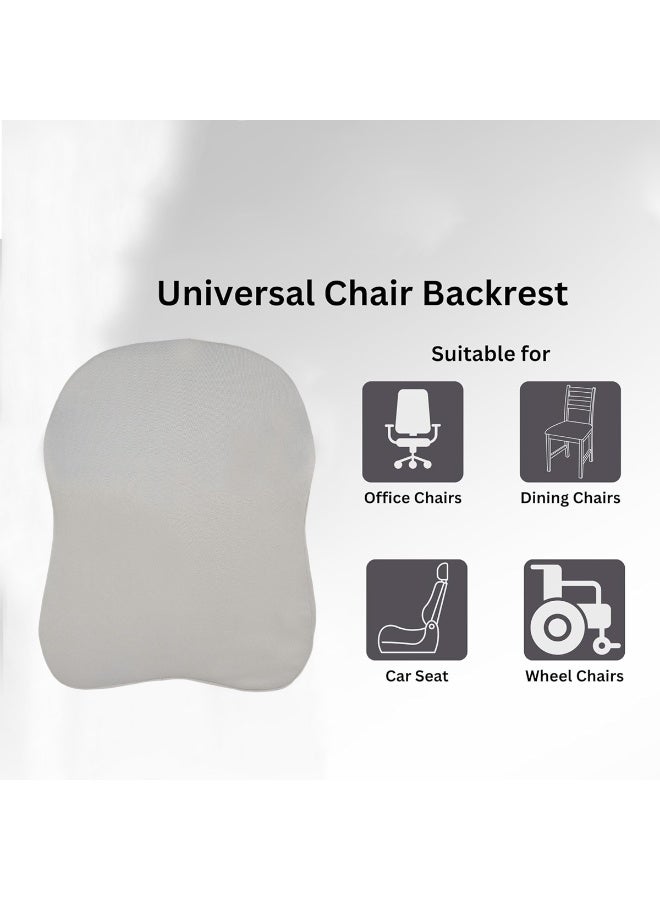 3 اكس ار وسادة سفر 3XR من إسفنج الذاكرة 3808، وسادة مريحة لدعم الرأس والرقبة والكتفين للسيارة والمكتب والطائرة والمنزل، لتخفيف الضغط، غطاء قابل للتهوية، ملاءمة عالمية، تصميم قابل للإزالة والغسل - Image 4