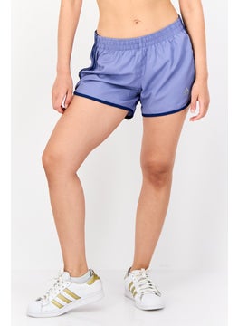 Adidas Women Sportswear Fit 4 Inseam Running Short, Dusty Purple  - Image 1