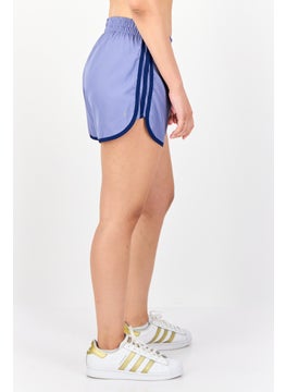 Adidas Women Sportswear Fit 4 Inseam Running Short, Dusty Purple  - Image 4