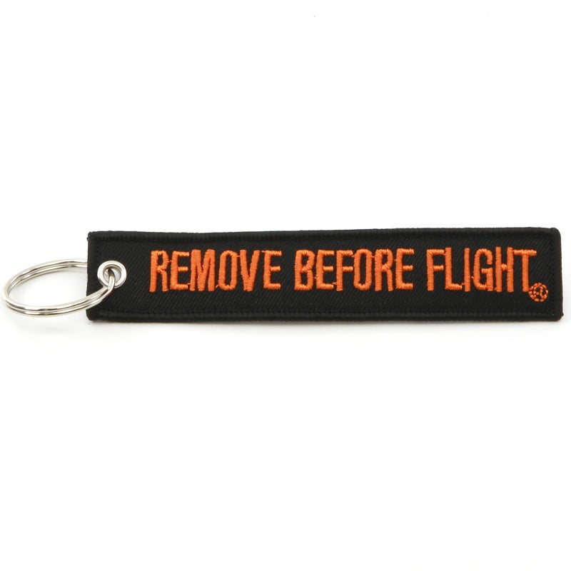 Rotary13B1 REMOVE BEFORE FLIGHT - Keychain - Black/Orange  - Image 3