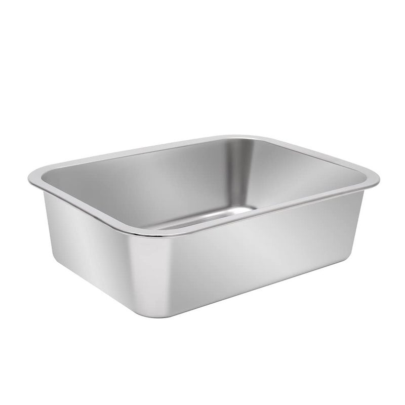 Kichwit 1.8 Gallons Large Dog Bowl Food Grade Stainless Steel Pan, Dishwasher Safe - Image 5