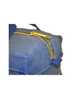 G & F Products & F 10095 Government Issued Style Mechanics Heavy Duty Tool bag with Brass zipper and side pockets, tool bag for cars, drill, garden and electrician. Navy Blue  - Image 4