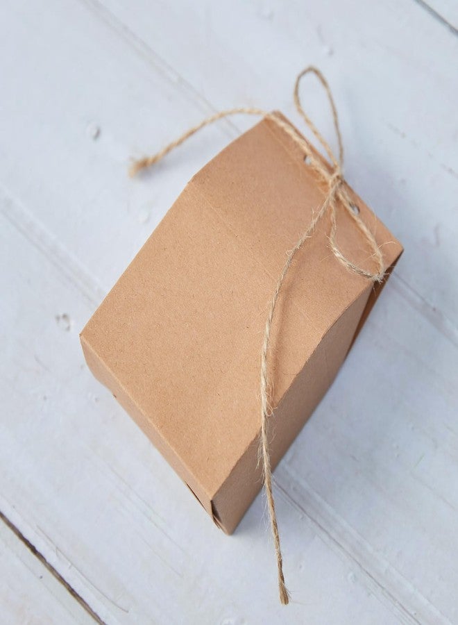 Lamantery Mini House Shape Paper Candy Boxes House With Twines Paper Package Box Candy Chocolate Gift Packing Wrap for Wedding Party Christmas Birthday 50Pack - Image 5
