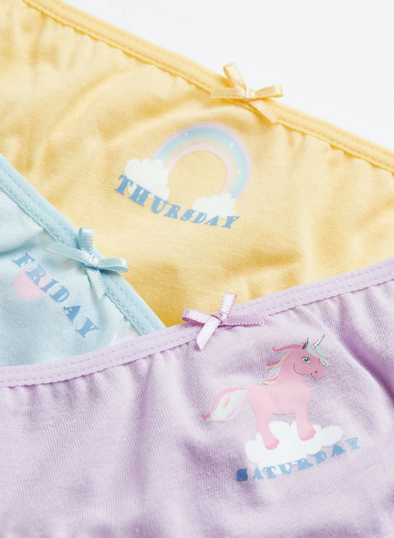 H&M Kids 7 Pack Assorted Knickers