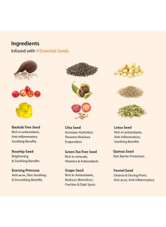 Blithe Vital Treatment 9 Essential Seeds Niacinamide Toner Korean Skin Essence Green Tea Toner For Face Clarifying Oily Skin Vitalizing & Dark Spots 5 Fl Oz  - Image 2