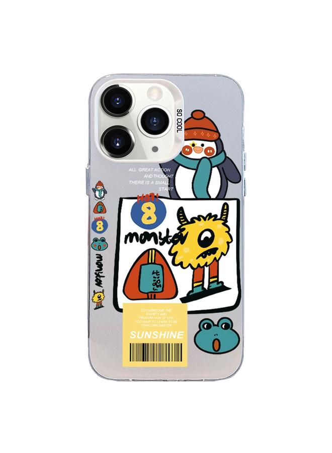 Zaboon Case For iPhone 11 Pro Max Christmas Series PC Full Coverage Pattern Phone Case - Image 1