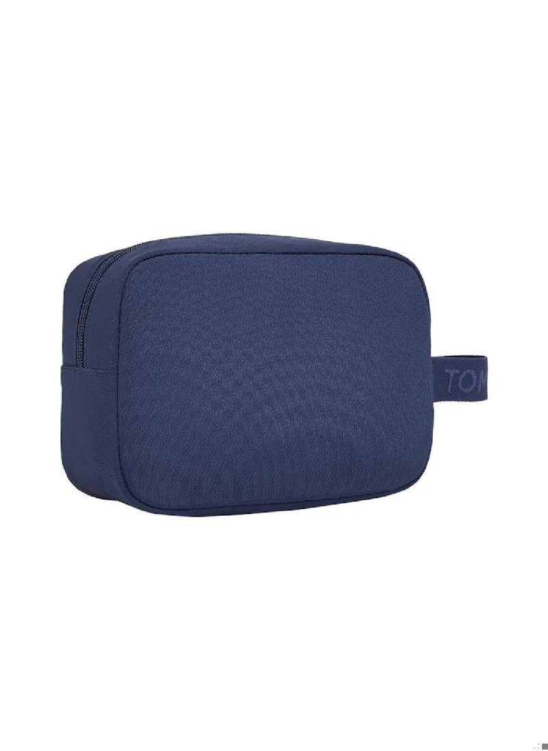 TOMMY JEANS Men's Essential Washbag - Polyester, Blue