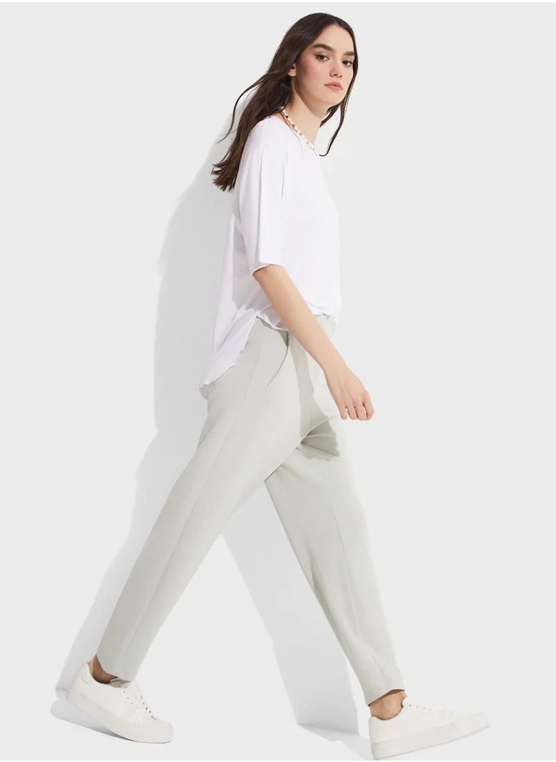 جون High Waist Pants
