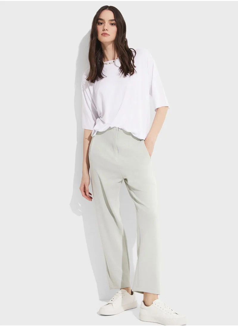 جون High Waist Pants