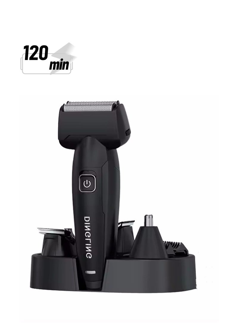 DINGLING - Hair Trimmer for Men Hair Clippers 7 in 1 Set  Electric Razor for Mustache, Body, Face,and Nose - Image 1