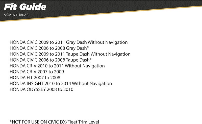 Scosche HA0AB Wire Harness & Antenna Adapter Bundle Compatible with Select Non-Amplified 2006-2014 Honda Vehicles - Image 5