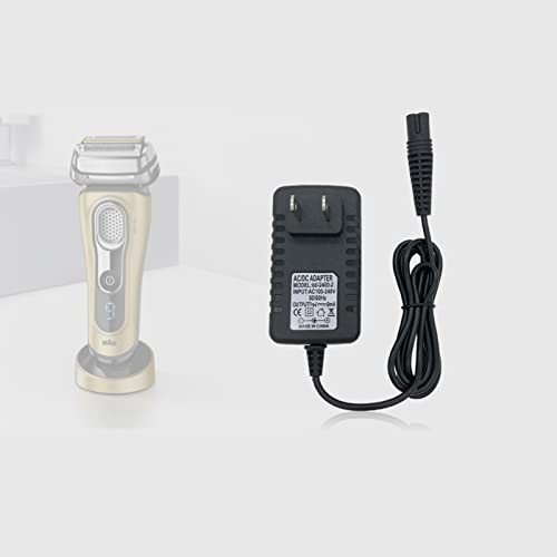 PDEEY Charger Replacement for Braun Series 9 7 5 3 1 Shaver, 12V Power Supply Charging Cord 4 ft - PDEEY - Image 5