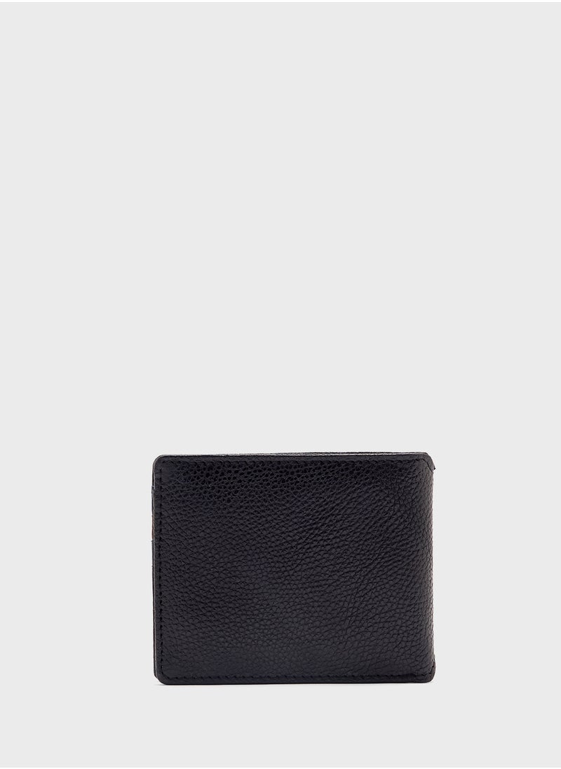 Robert Wood - Genuine Leather Casual Bi-Fold Wallet - Image 1