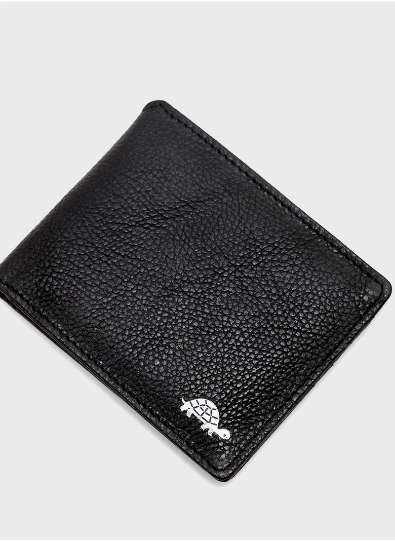 Robert Wood Genuine Leather Casual Bi-Fold Wallet