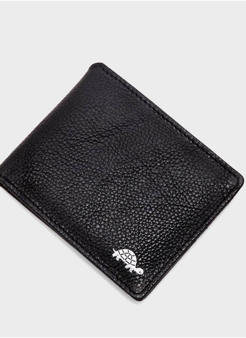 Robert Wood - Genuine Leather Casual Bi-Fold Wallet - Image 1