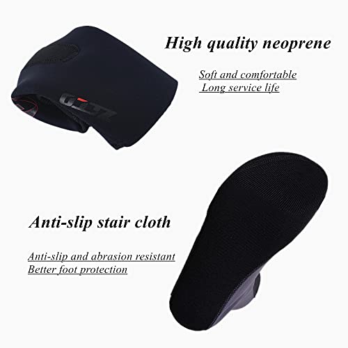 ZCCO 1.5mm Neoprene Diving Socks, Men Women Youth Swim Socks for Diving, Snorkeling, Surfing, Water Sports (1.5W-GY-M) - Image 3