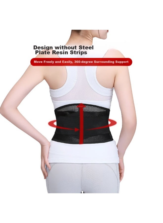 DM D&M Imported Back Support Belt For Lumbar Disc, Waist, And Herniated Disc, Fixed Support For Men And Women, All-Season Style - Image 5