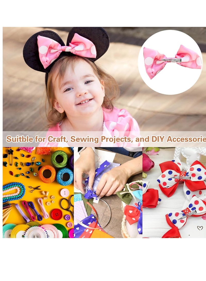 DG Hair Clips for Women Styling, 44Pcs Metal Duck Billed Pin Curl Clips, Hair Pins, Salon, Makeup, Hair Dyeing, Silver & Black - Image 4