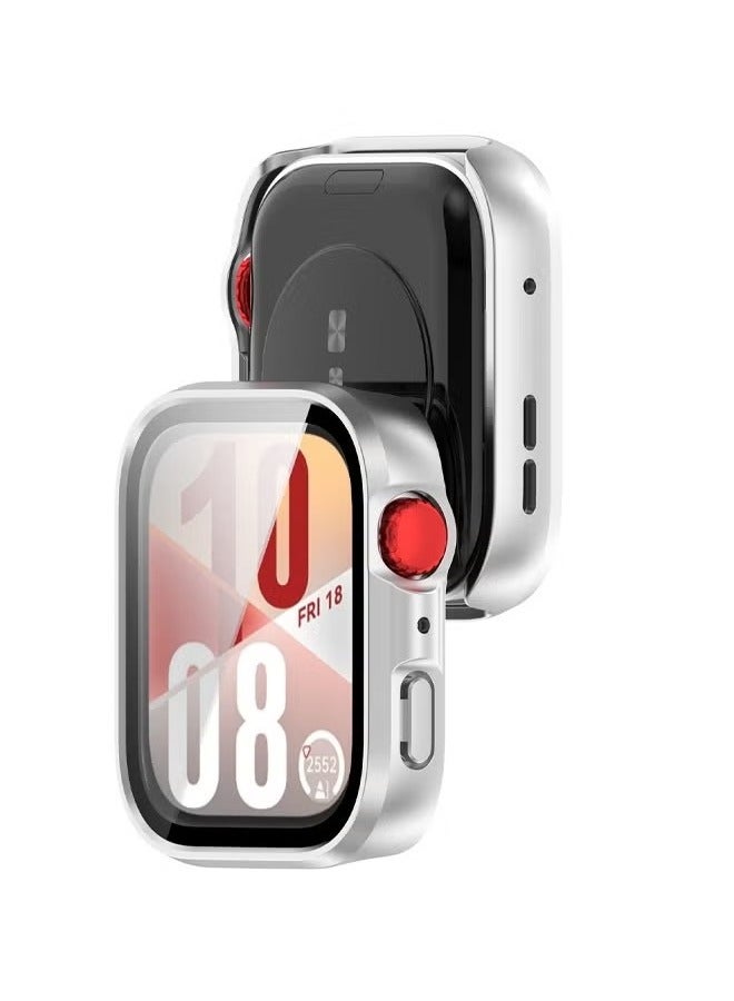 Case Compatible with HUAWEI Watch Fit 4 Watch Glass Protective Film Hard Plastic Frame HUAWEI Watch Fit 4 Watch Case  - Image 2