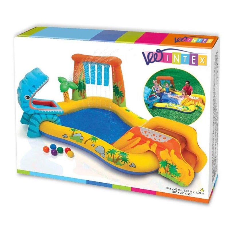 INTEX Inflatable Play Center 42.9x98.03x75.2inch - Image 2