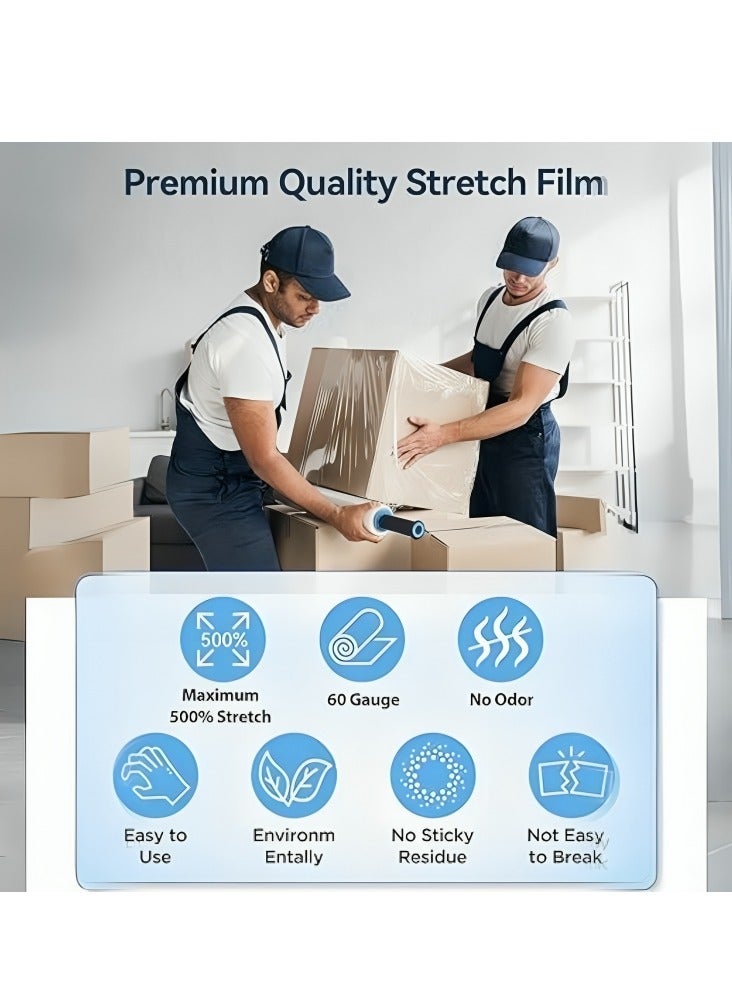 CRYSTAL Cling Fill 30cm 1Kg 6 Pieces - Premium Cling Wrap for Easy Food Storage - Image 2