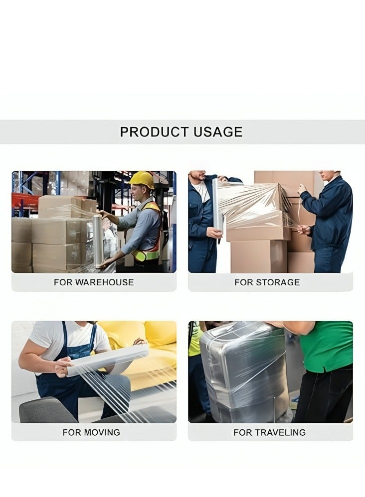 CRYSTAL Cling Fill 30cm 1Kg 6 Pieces - Premium Cling Wrap for Easy Food Storage - Image 3