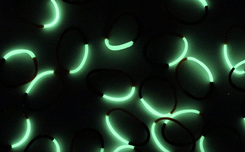 راينبو لووم أشرطة مطاطية بلون يتوهج مثل فانوس جاك أو لانترن (Jack-O-Lantern Glow) - Image 3