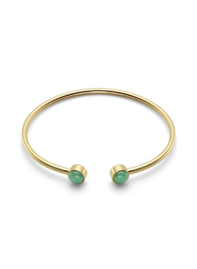 Olivia Burton  Jewelled Bangle In Stainless Steel with Gold Plating - 24100358 for Women | Best Price UAE