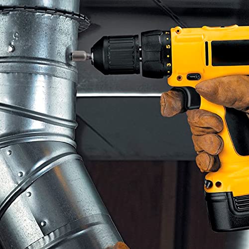 LDEXIN 10 Pcs Quick-Change Power Nut Driver Set 3/8" (10mm) Hex Shank Magnetic Power Nut Setter Driver Bits - Image 5