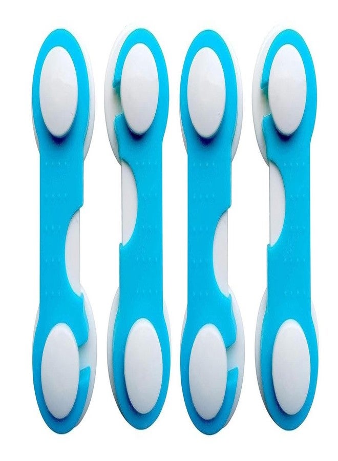 ClickFit Kids Safety Locks for Cabinets & Drawers - Baby Proofing Latches with Strong Adhesive - Child Safety Locks for Kitchen, Appliances, Toilet - Easy Install, No Tools Needed - Image 1