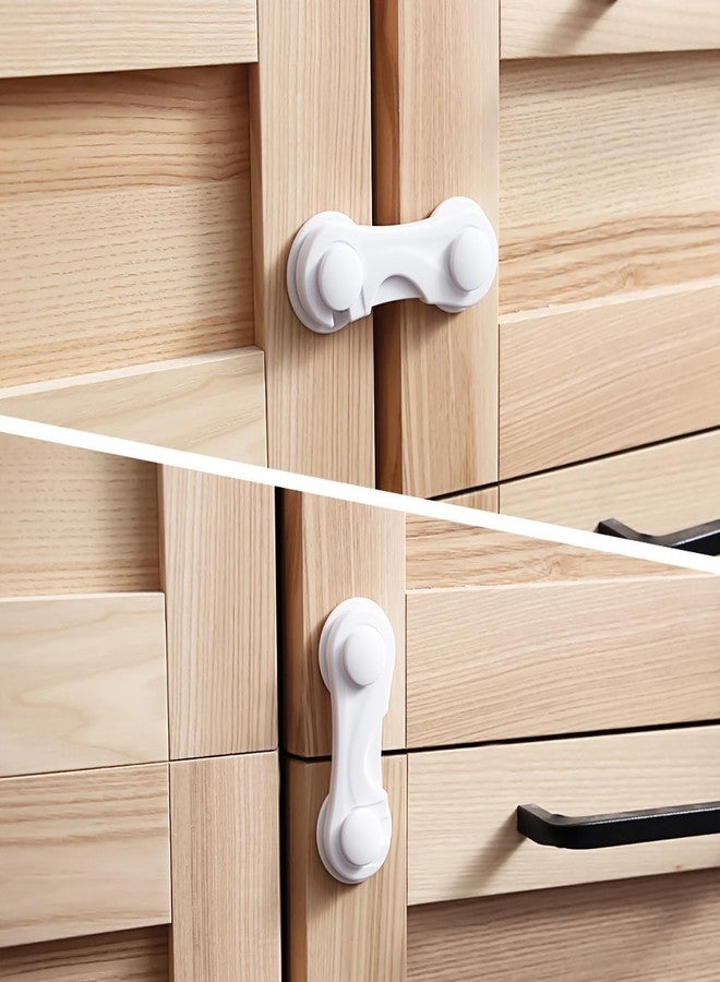 ClickFit Kids Safety Locks for Cabinets & Drawers - Baby Proofing Latches with Strong Adhesive - Child Safety Locks for Kitchen, Appliances, Toilet - Easy Install, No Tools Needed - Image 4