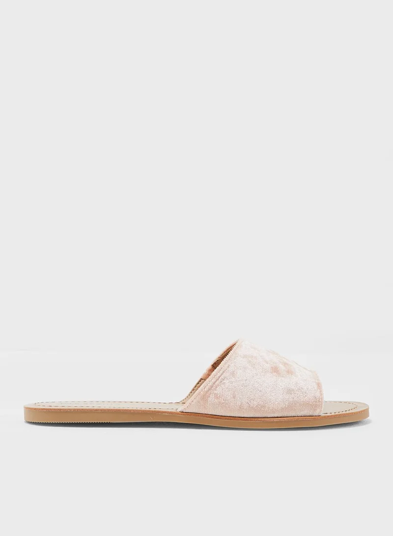 CALL IT SPRING Velvet Slides