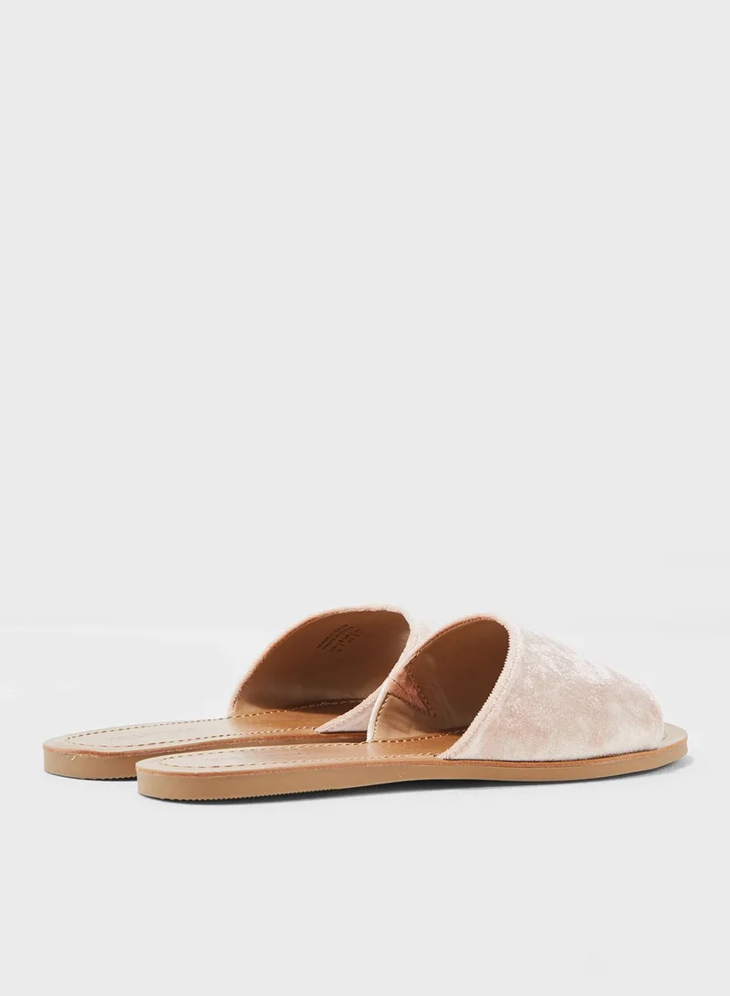 CALL IT SPRING Velvet Slides