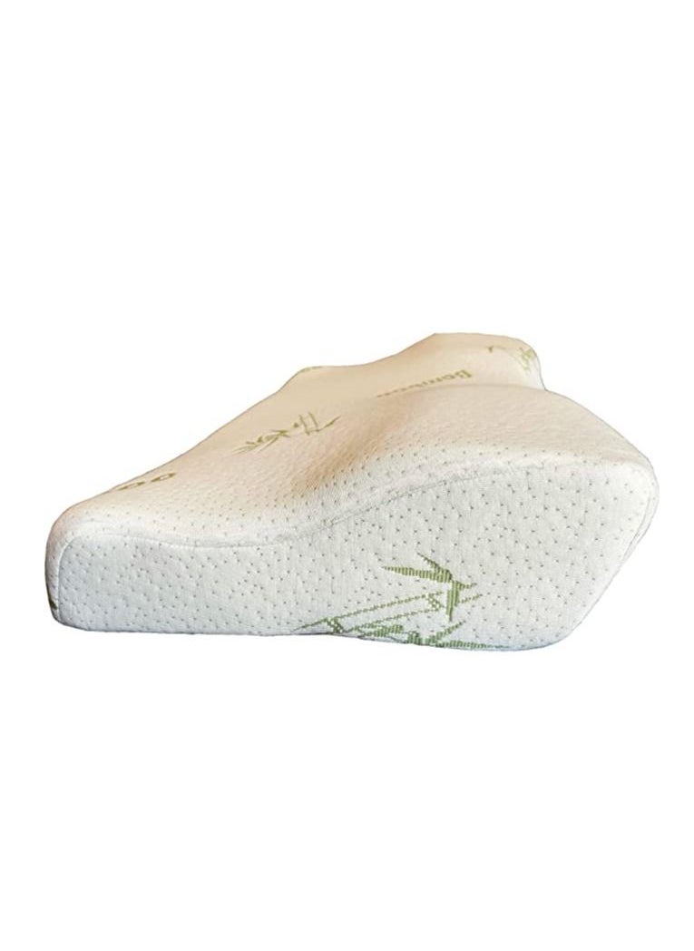 Plush - Creative Planet PLUSH Medical Memory Foam Cooling Gel Cervical Contour Pillows with Hypoallergenic Pillowcases for Better Sleep - Image 1