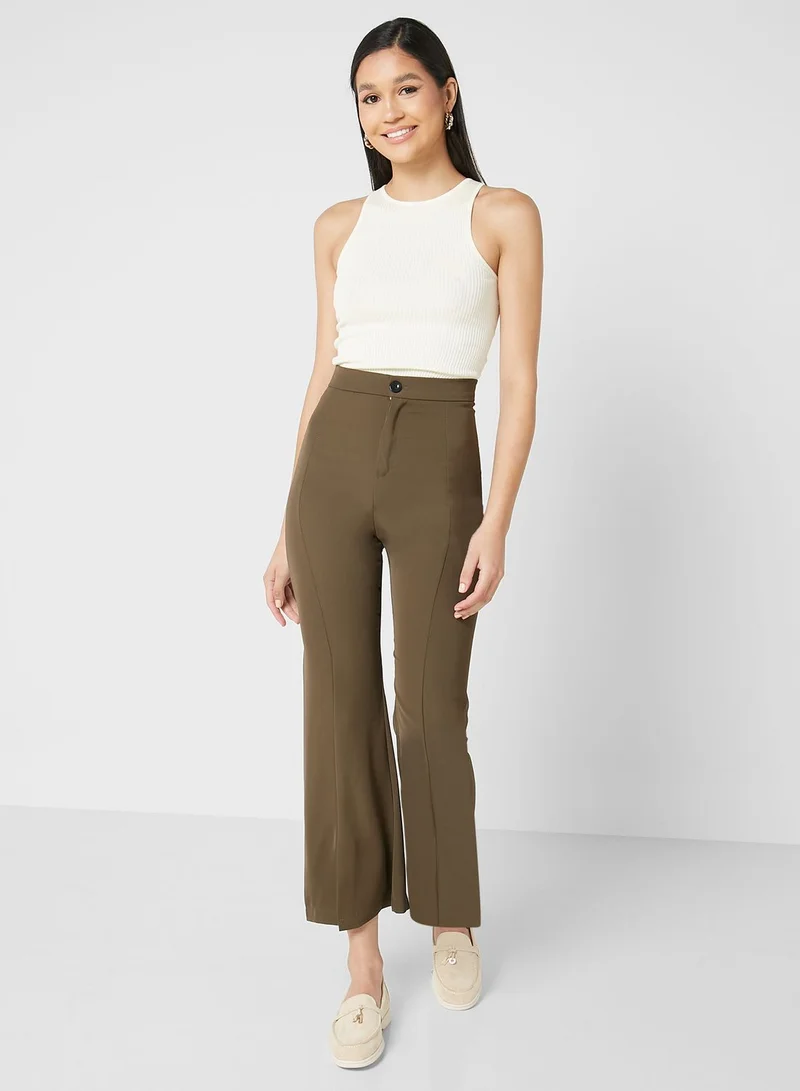 ELLA Slit Hem Pants