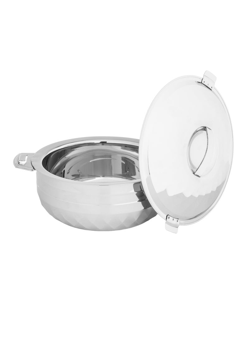Crysto Set of stainless steel containers, 3 pieces, 1500 ml + 2500 ml + 3500 ml  - Image 2