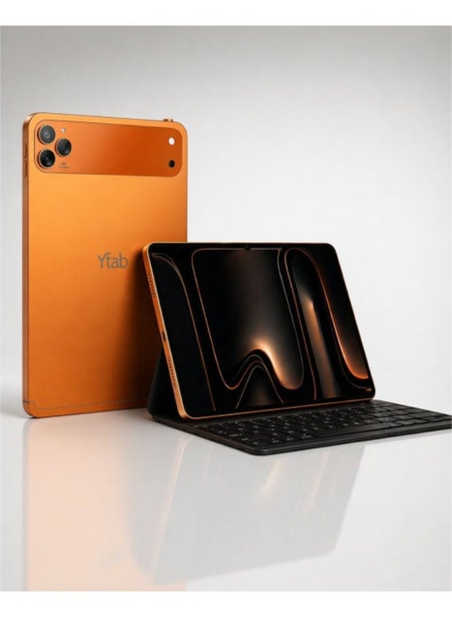 ي تاب جهاز YTAB Y90PRO1 اللوحي للأطفال بشاشة عالية الدقة 10.1 بوصة - ذاكرة وصول عشوائي 24 جيجابايت، سعة تخزين 1 تيرابايت، نظام تشغيل أندرويد 15 مع لوحة مفاتيح وفأرة وقلم لمس - Image 2