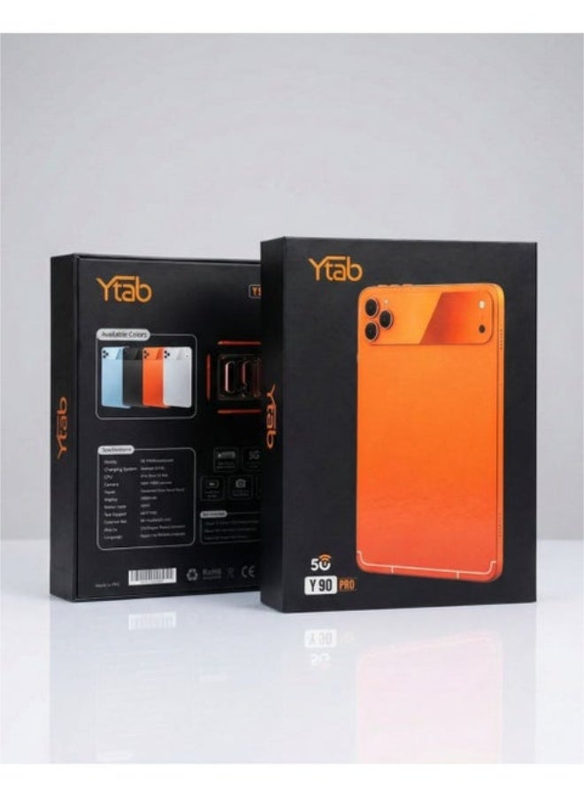 ي تاب جهاز YTAB Y90PRO1 اللوحي للأطفال بشاشة عالية الدقة 10.1 بوصة - ذاكرة وصول عشوائي 24 جيجابايت، سعة تخزين 1 تيرابايت، نظام تشغيل أندرويد 15 مع لوحة مفاتيح وفأرة وقلم لمس - Image 1