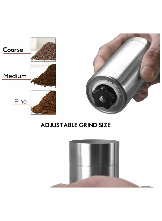 Manual Coffee Bean Grinder Silver Standard - Image 2
