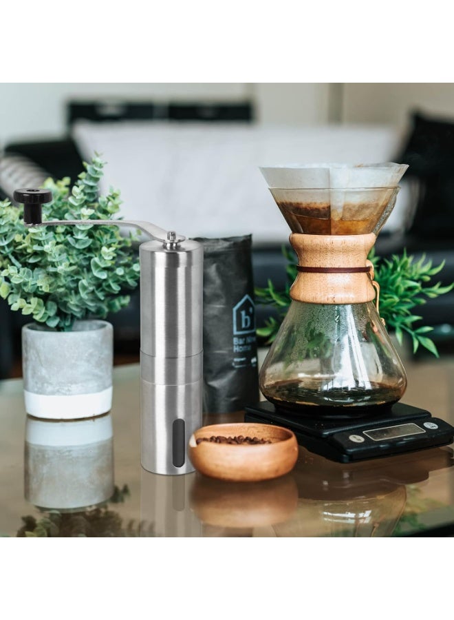 Manual Coffee Bean Grinder Silver Standard - Image 3