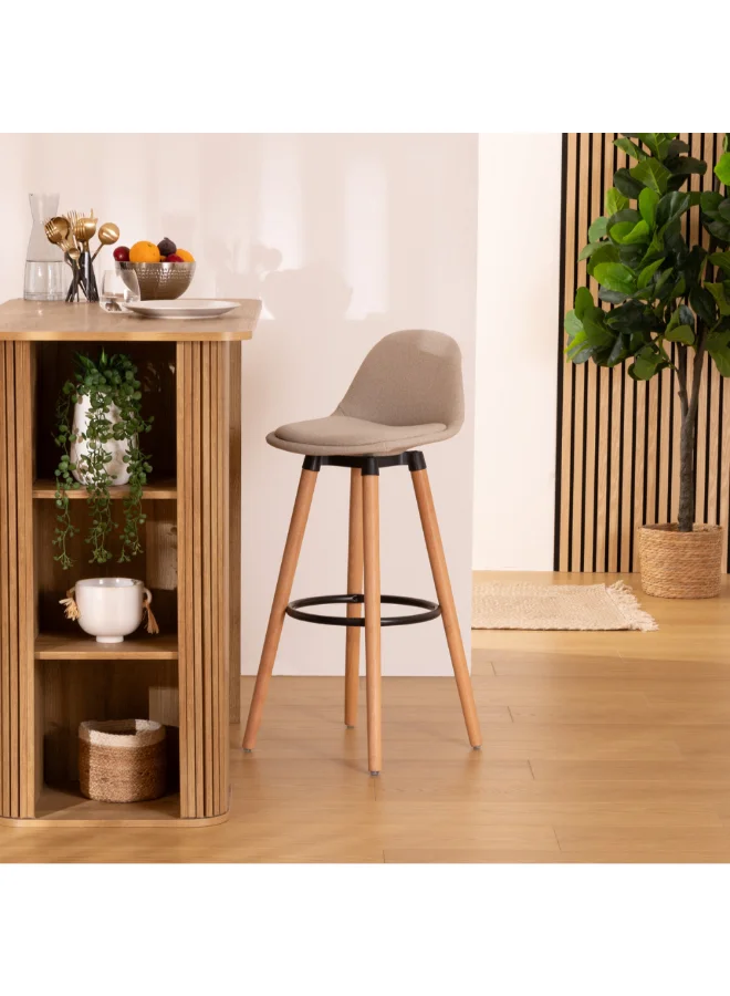 Atmosphera Maxon Modern and Elegant Design Bar Stool Multicolour 92.5 x 45 x 40 cm 207324B