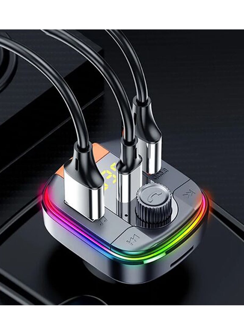 Yesido Car Charge 43W PD + QC3.0 FM Transmitter  - Image 2