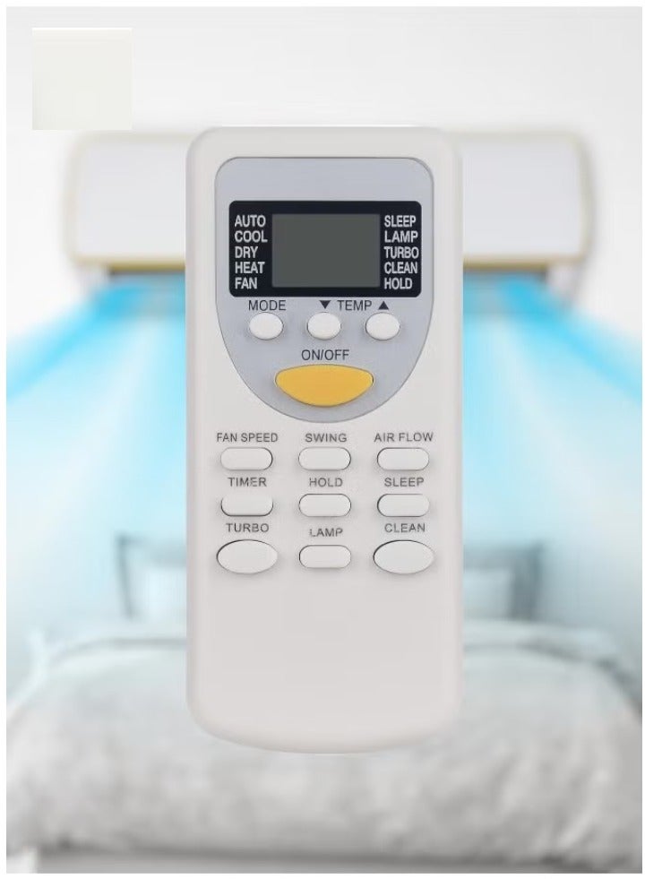 TIGER جهاز تحكم عن بعد عام - متوافق مع موديلات Chigo ZH/JG-01، DH/JG-01، DC/JG-01، ZH/JT-03، ZH-JT-01 | بديل عالمي لمكيفات Chigo - إعداد سهل، وظائف كاملة، وأداء موثوق للتحكم السلس في درجة الحرارة وتعديلات الوضع. - Image 1